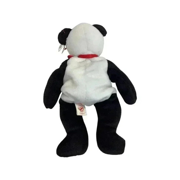 Fortune Bear Retired Ty Beanie Baby. Errors With Tags Rare. Preloved - Picture 3 of 5